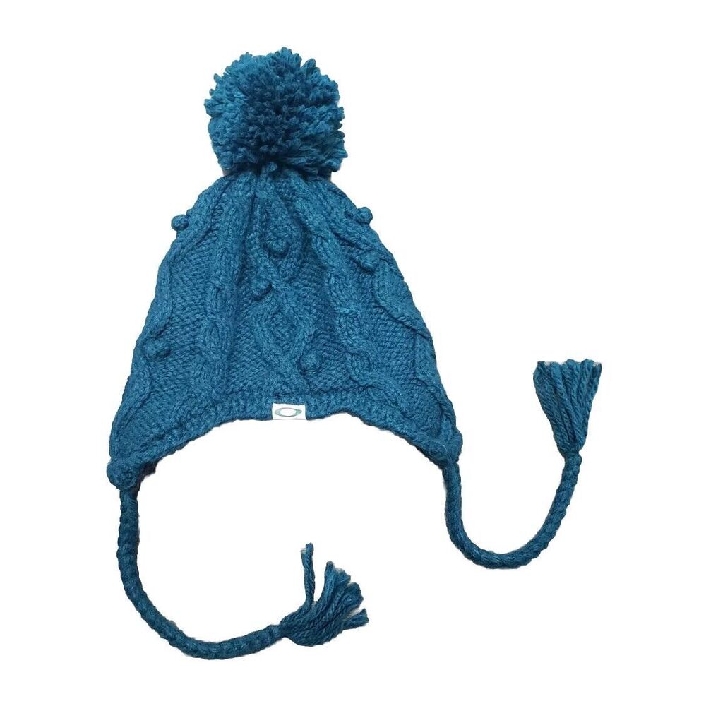 Oakley Earflap Beanie - Women's Blue/Green